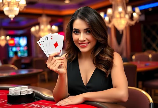 66mmr Live Casino ပလက်ဖောင်းတွင် Baccarat ကစားနေသောမြန်မာကစားသမား